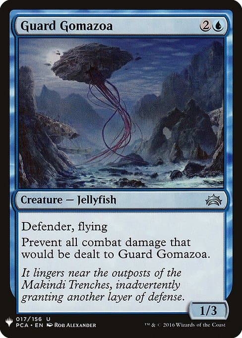 Guard Gomazoa from The List (Uncommon)