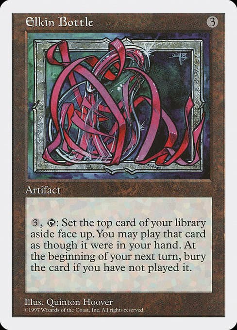 Elkin Bottle from Fifth Edition (Rare)