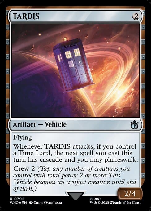 TARDIS from Doctor Who (Uncommon)