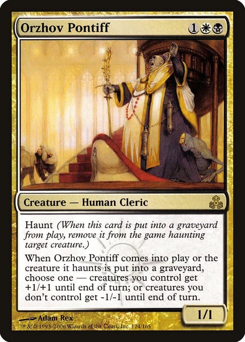 Orzhov Pontiff from Guildpact (Rare)