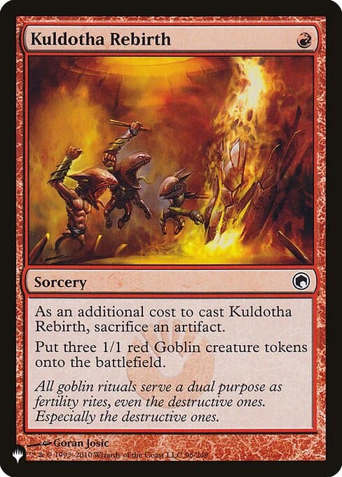 Kuldotha Rebirth from The List (Common)