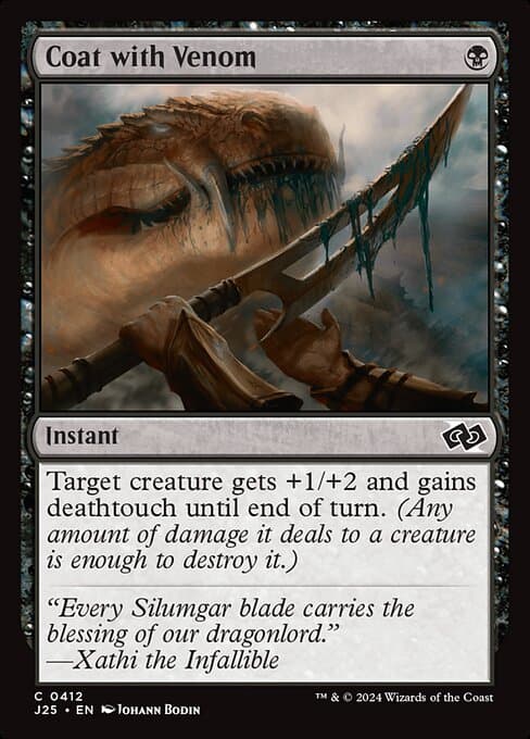 Coat with Venom from Foundations Jumpstart (Common)