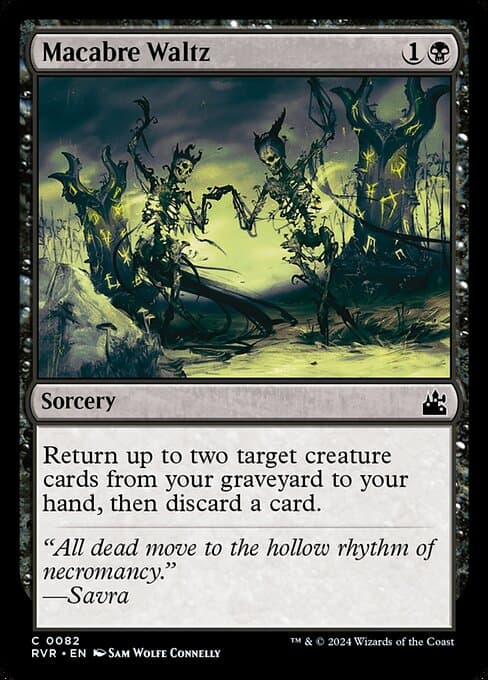 Macabre Waltz from Ravnica Remastered (Common)