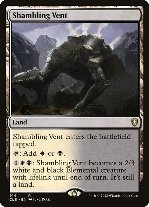 Shambling Vent from Commander Legends: Battle for Baldur's Gate (Rare)
