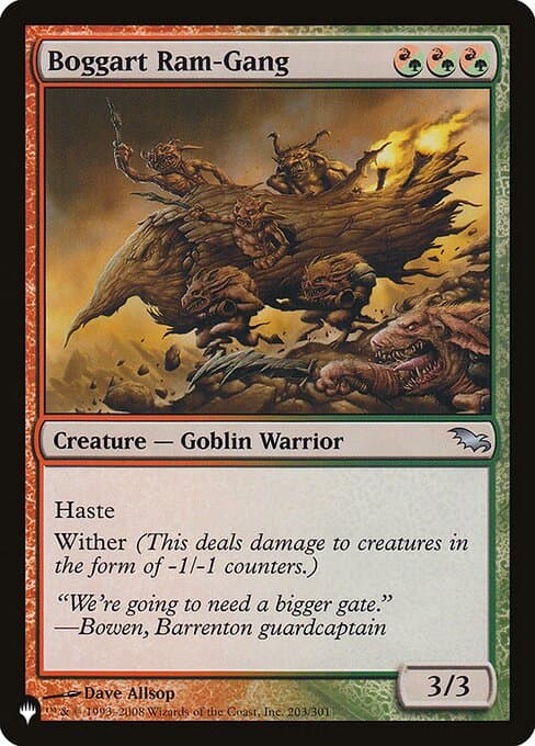 Boggart Ram-Gang from The List (Uncommon)