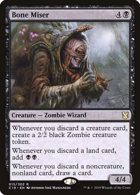 Bone Miser from Commander 2019 (Rare)