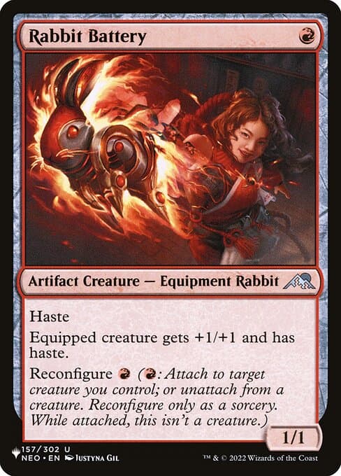 Rabbit Battery from The List (Uncommon)