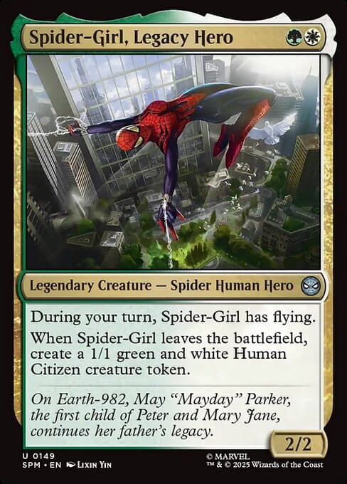 Spider-Girl, Legacy Hero (Uncommon)