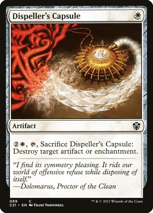 Dispeller's Capsule from Commander 2021 (Common)