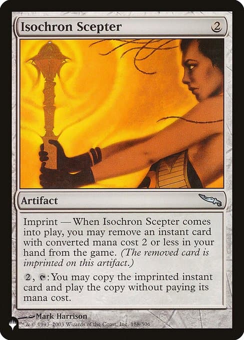 Isochron Scepter from The List (Uncommon)