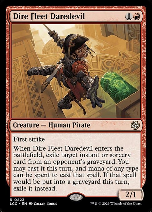 Dire Fleet Daredevil from The Lost Caverns of Ixalan Commander (Rare)