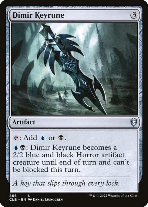 Dimir Keyrune from Commander Legends: Battle for Baldur's Gate (Uncommon)