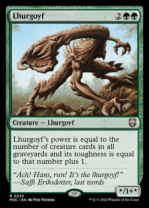 Lhurgoyf from Modern Horizons 3 Commander (Rare)