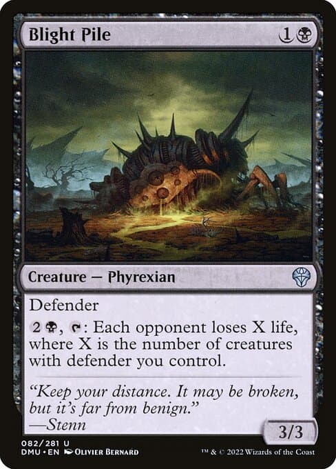 Blight Pile from Dominaria United (Uncommon)