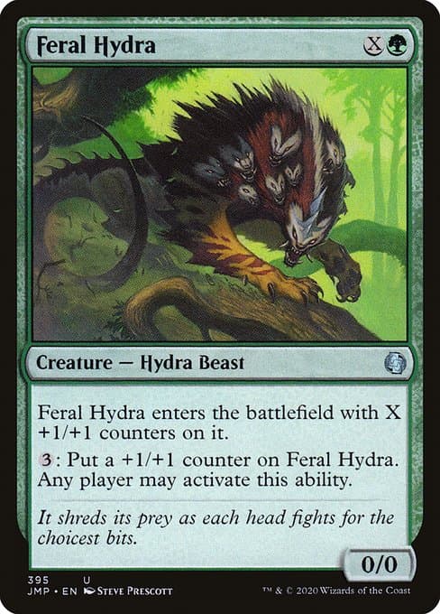 Feral Hydra from Jumpstart (Uncommon)