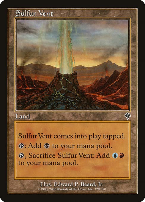 Sulfur Vent from Invasion (Common)