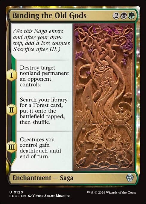 Binding the Old Gods from Lorwyn Eclipsed Commander (Uncommon)