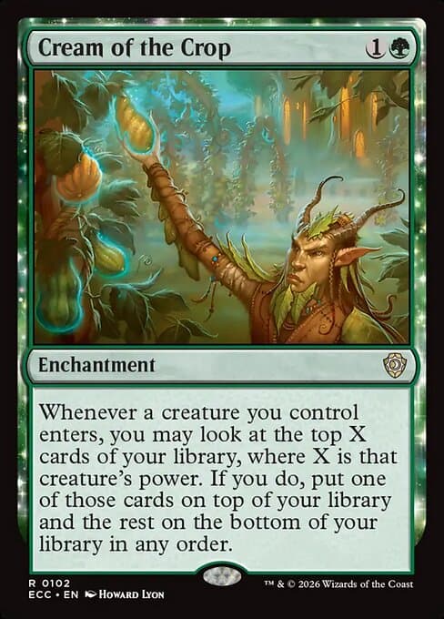 Cream of the Crop from Lorwyn Eclipsed Commander (Rare)