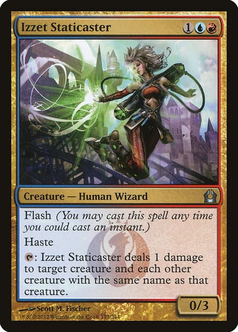 Izzet Staticaster (Uncommon)
