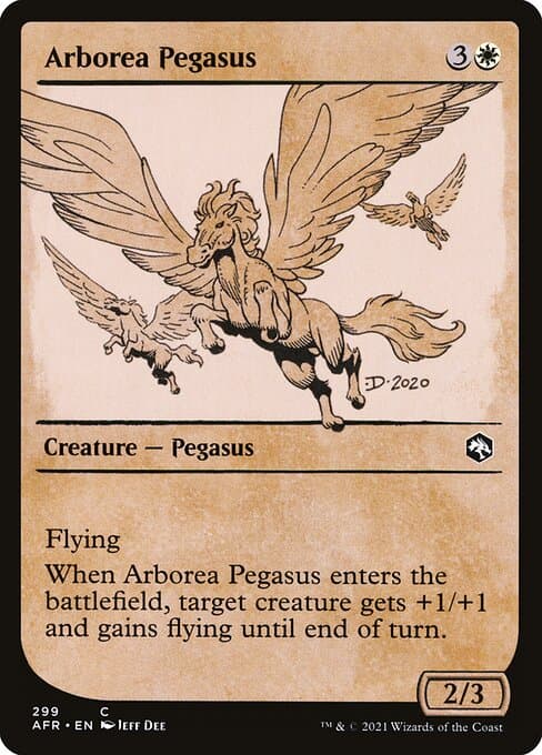 Arborea Pegasus from Adventures in the Forgotten Realms (Common)