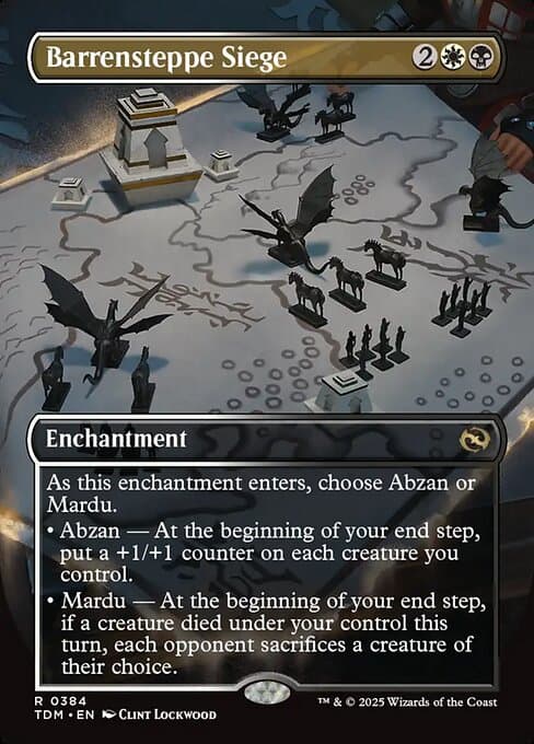 Barrensteppe Siege from Tarkir: Dragonstorm (Rare)