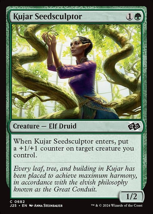 Kujar Seedsculptor from Foundations Jumpstart (Common)