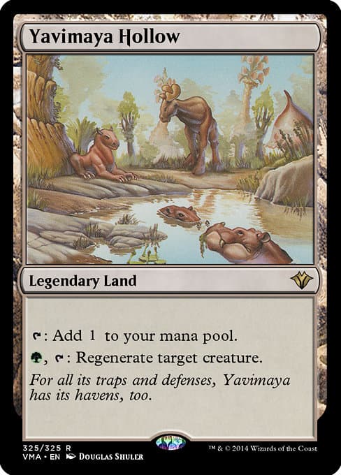 Yavimaya Hollow from Vintage Masters (Rare)
