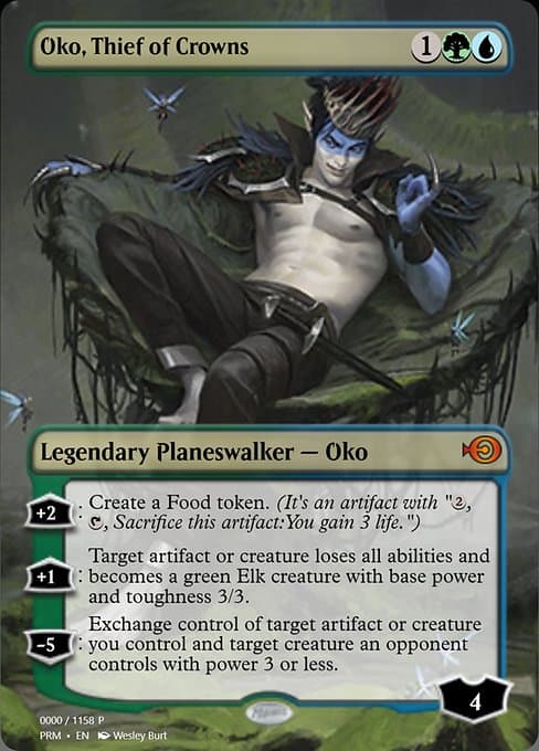 Oko, Thief of Crowns from Magic Online Promos (Mythic)