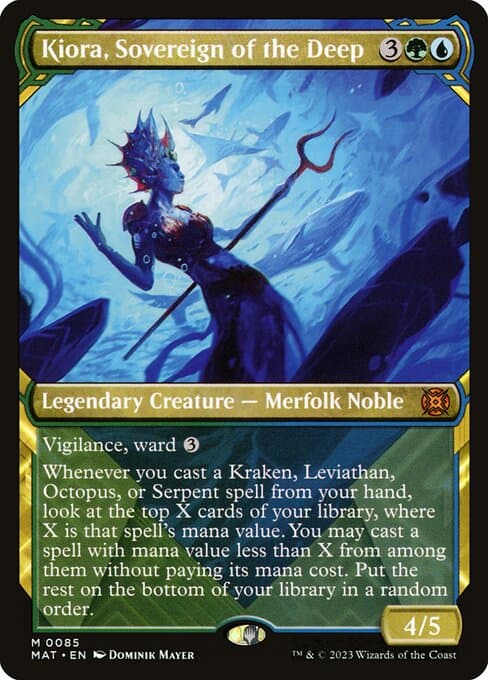 Kiora, Sovereign of the Deep from March of the Machine: The Aftermath (Mythic)