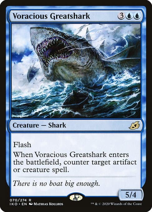 Voracious Greatshark from Ikoria: Lair of Behemoths (Rare)
