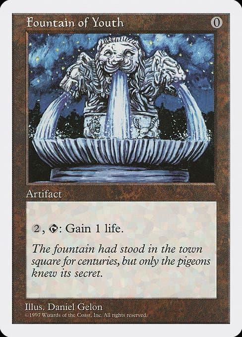 Fountain of Youth from Fifth Edition (Uncommon)