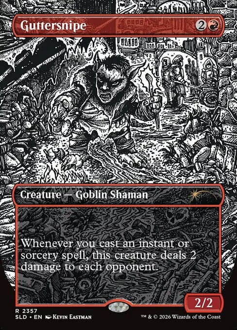 Guttersnipe from Secret Lair Drop (Rare)