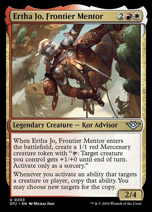 Ertha Jo, Frontier Mentor (Uncommon)