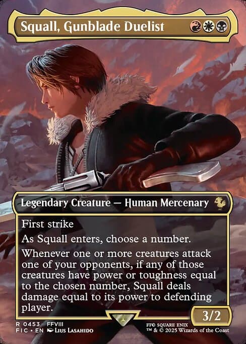 Squall, Gunblade Duelist (Rare)