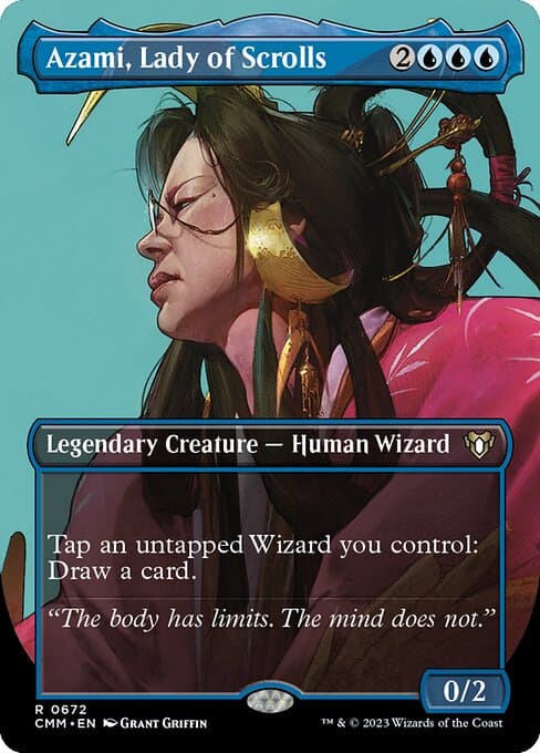 Azami, Lady of Scrolls from Commander Masters (Rare)