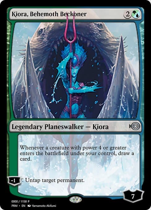 Kiora, Behemoth Beckoner from Magic Online Promos (Uncommon)