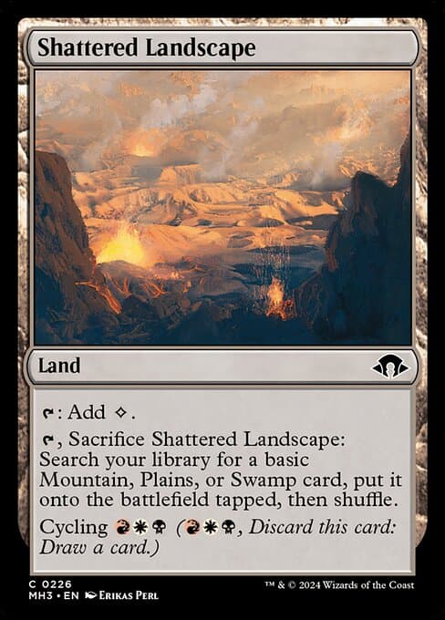 Shattered Landscape from Modern Horizons 3 (Common)