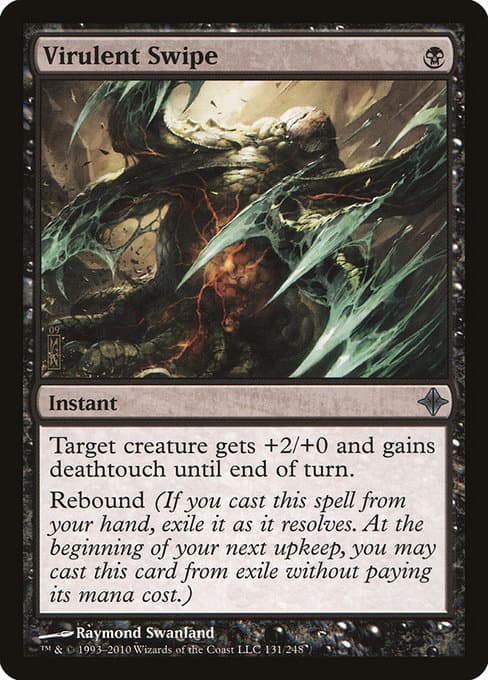 Virulent Swipe from Rise of the Eldrazi (Uncommon)