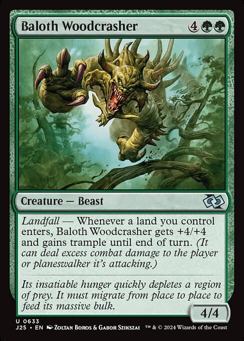 Baloth Woodcrasher from Foundations Jumpstart (Uncommon)