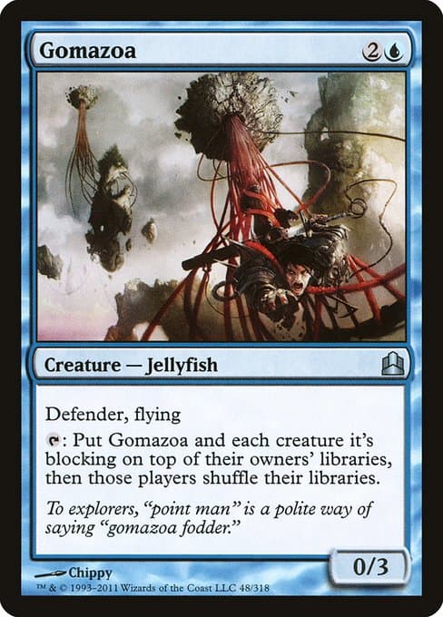 Gomazoa from Commander 2011 (Uncommon)