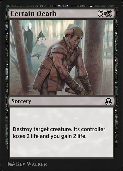 Certain Death from Shadows over Innistrad Remastered (Common)