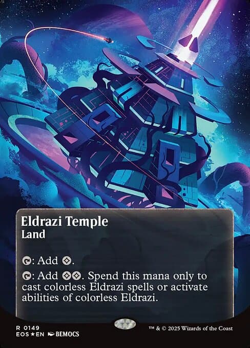 Eldrazi Temple from Edge of Eternities: Stellar Sights (Rare)