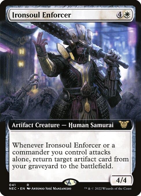 Ironsoul Enforcer from Neon Dynasty Commander (Rare)