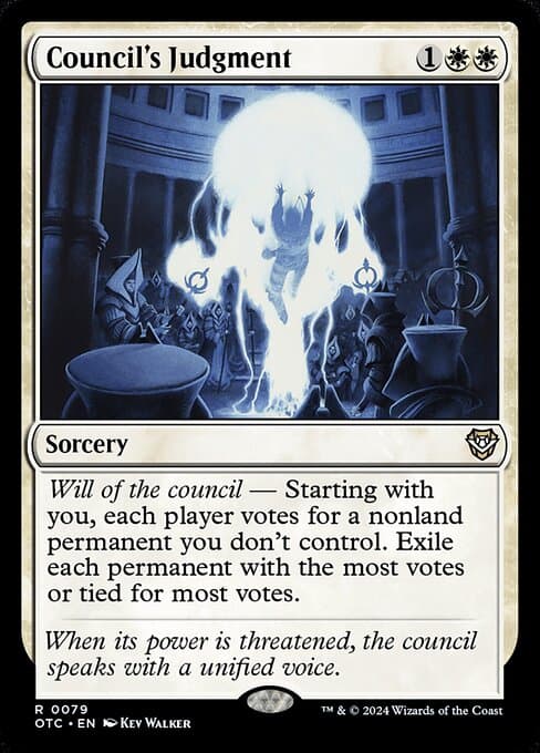 Council's Judgment (Rare)