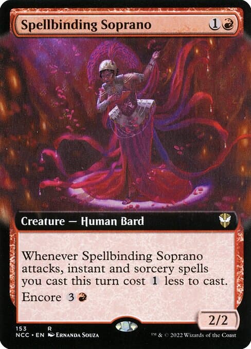 Spellbinding Soprano from New Capenna Commander (Rare)