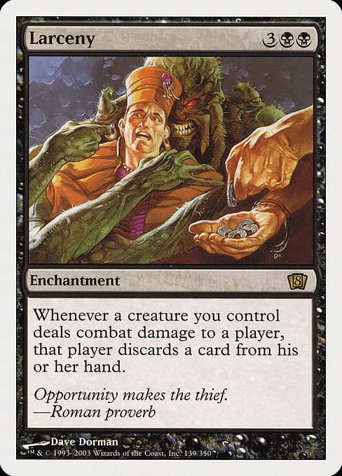 Larceny from Eighth Edition (Rare)