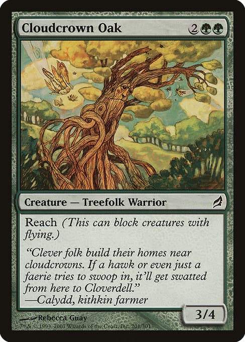 Cloudcrown Oak from Lorwyn (Common)