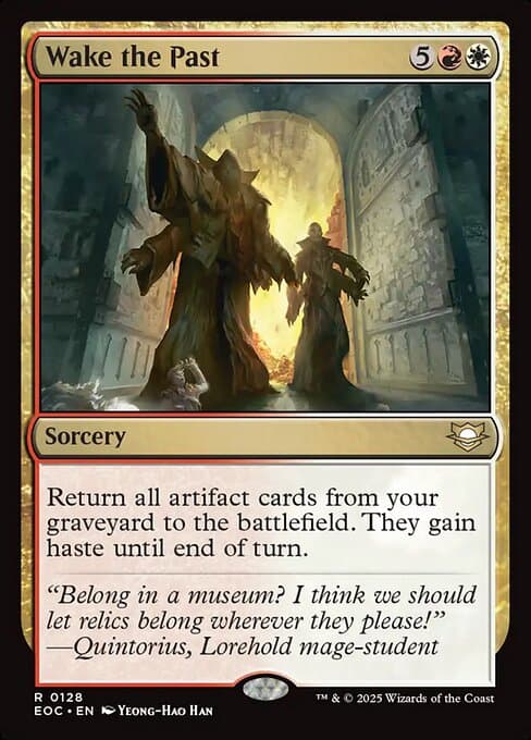 Wake the Past from Edge of Eternities Commander (Rare)