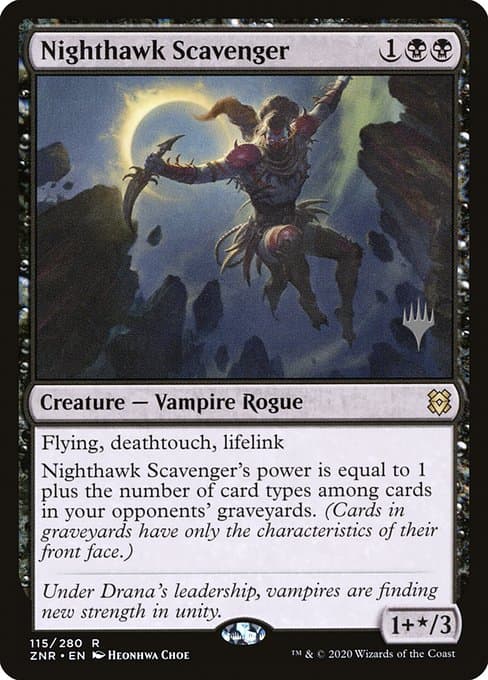 Nighthawk Scavenger from Zendikar Rising Promos (Rare)