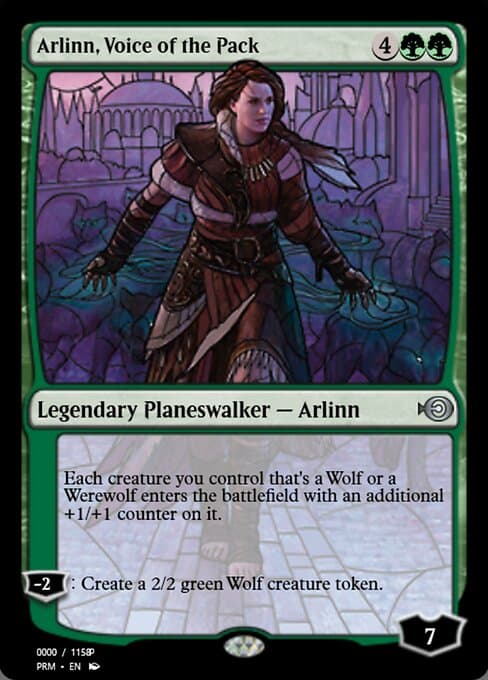 Arlinn, Voice of the Pack from Magic Online Promos (Uncommon)